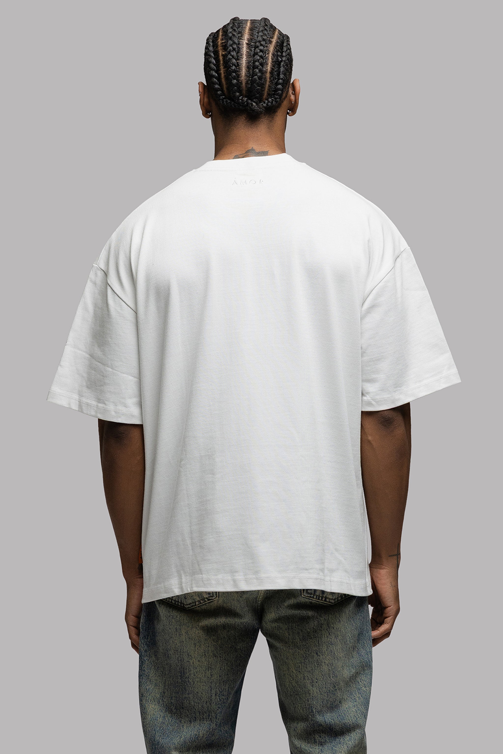 AMOR RUGBY TEE IN WHITE
