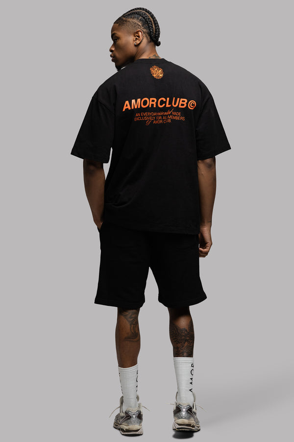 AMOR CLUB SET BLACK/ORANGE