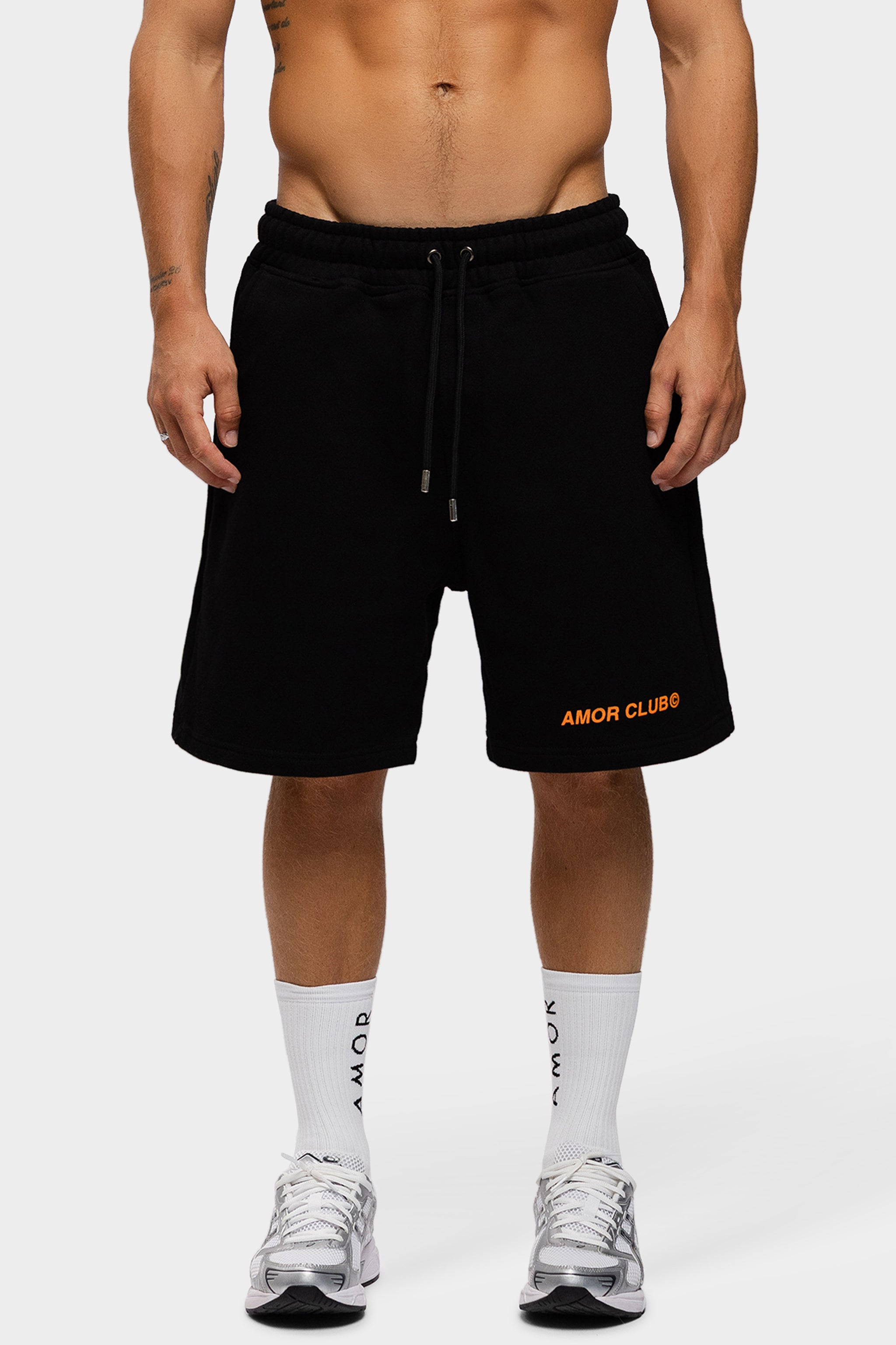 AMOR CLUB SHORT IN BLACK