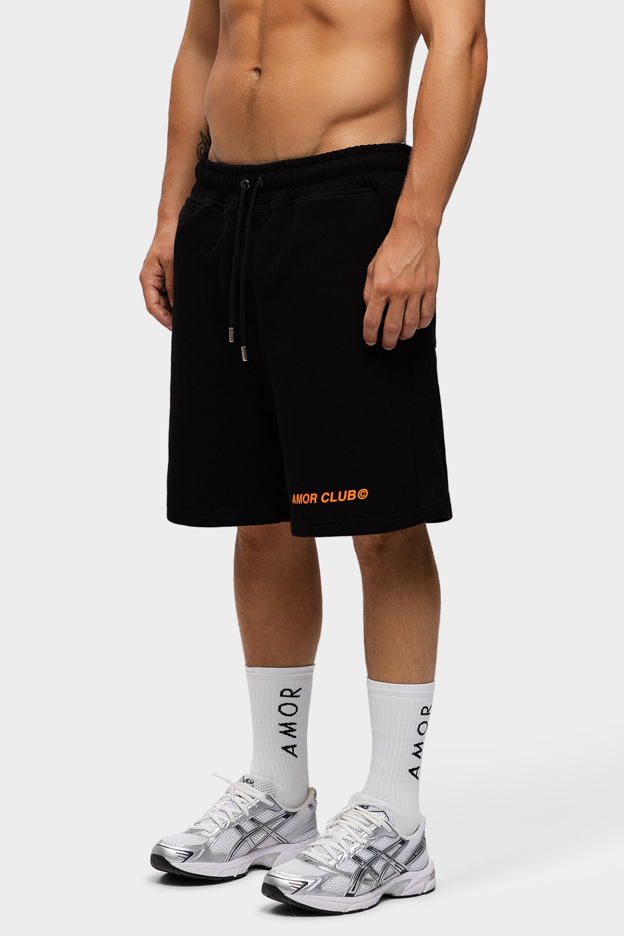 AMOR CLUB SHORT IN BLACK