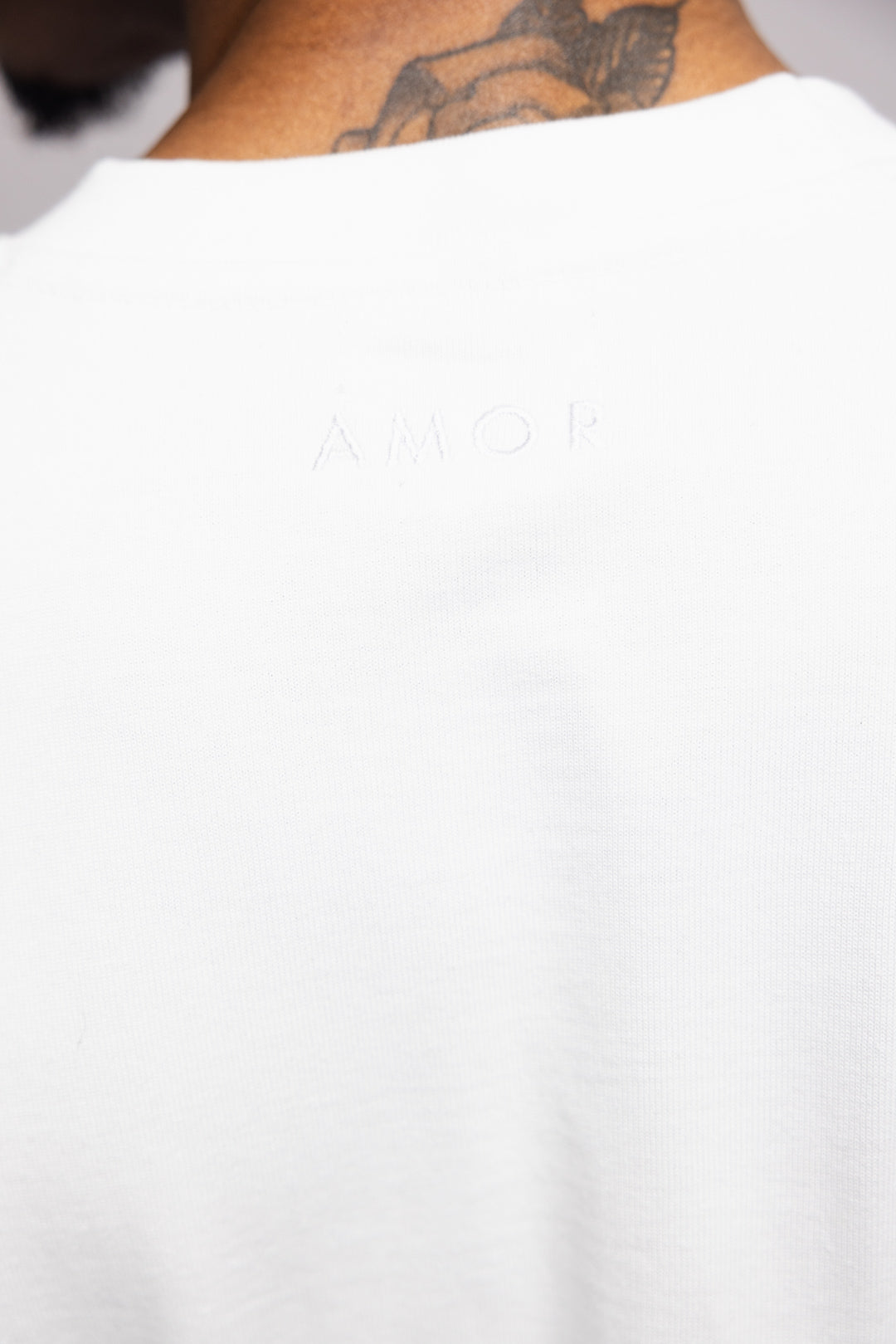 AMOR RUGBY TEE IN WHITE